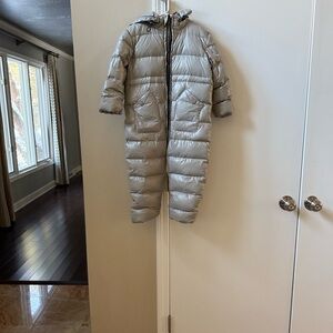 Waterproof Unisex Size 110 (4T/5) European Down Snowsuit